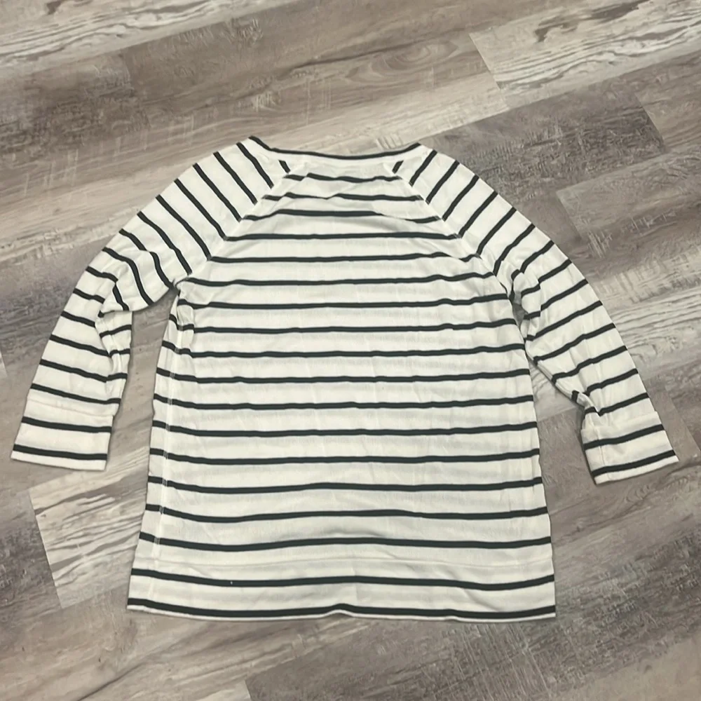 MIX BY 41 HAWTHORN Arnold Three Quarter Sleeve Raglan Knit Top size M - Picture 6 of 6